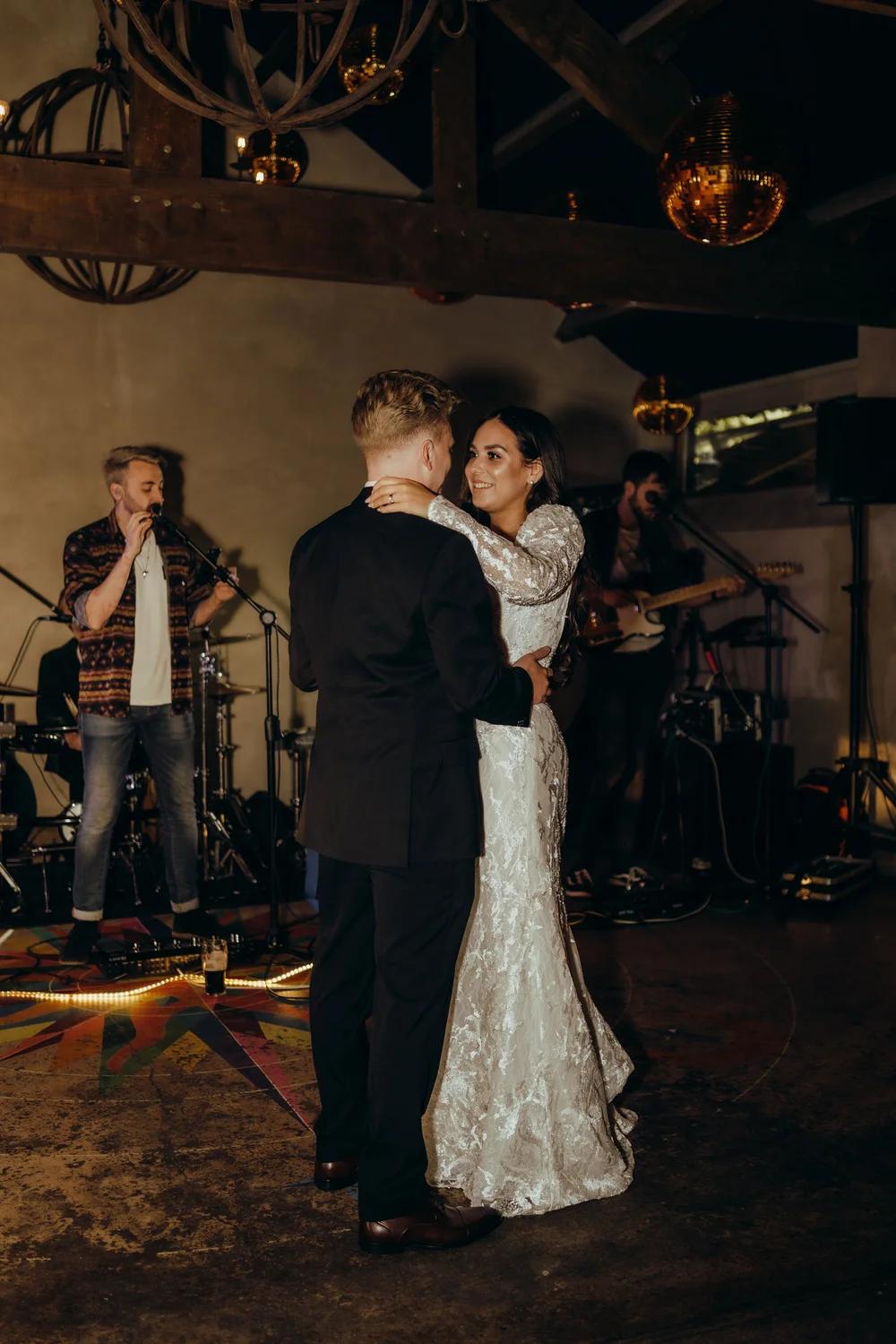 First dance with a live band