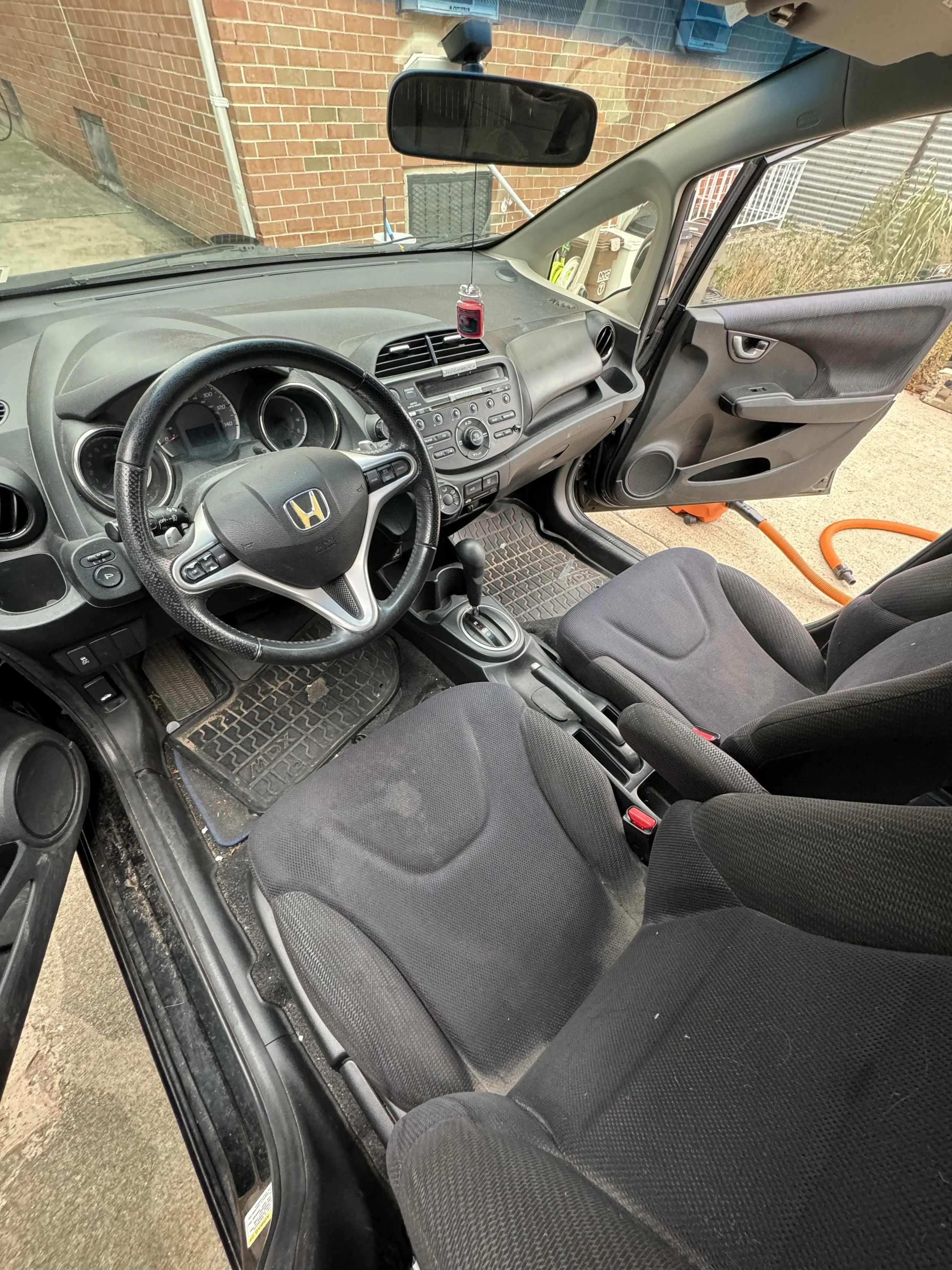 Honda Fit before detailing