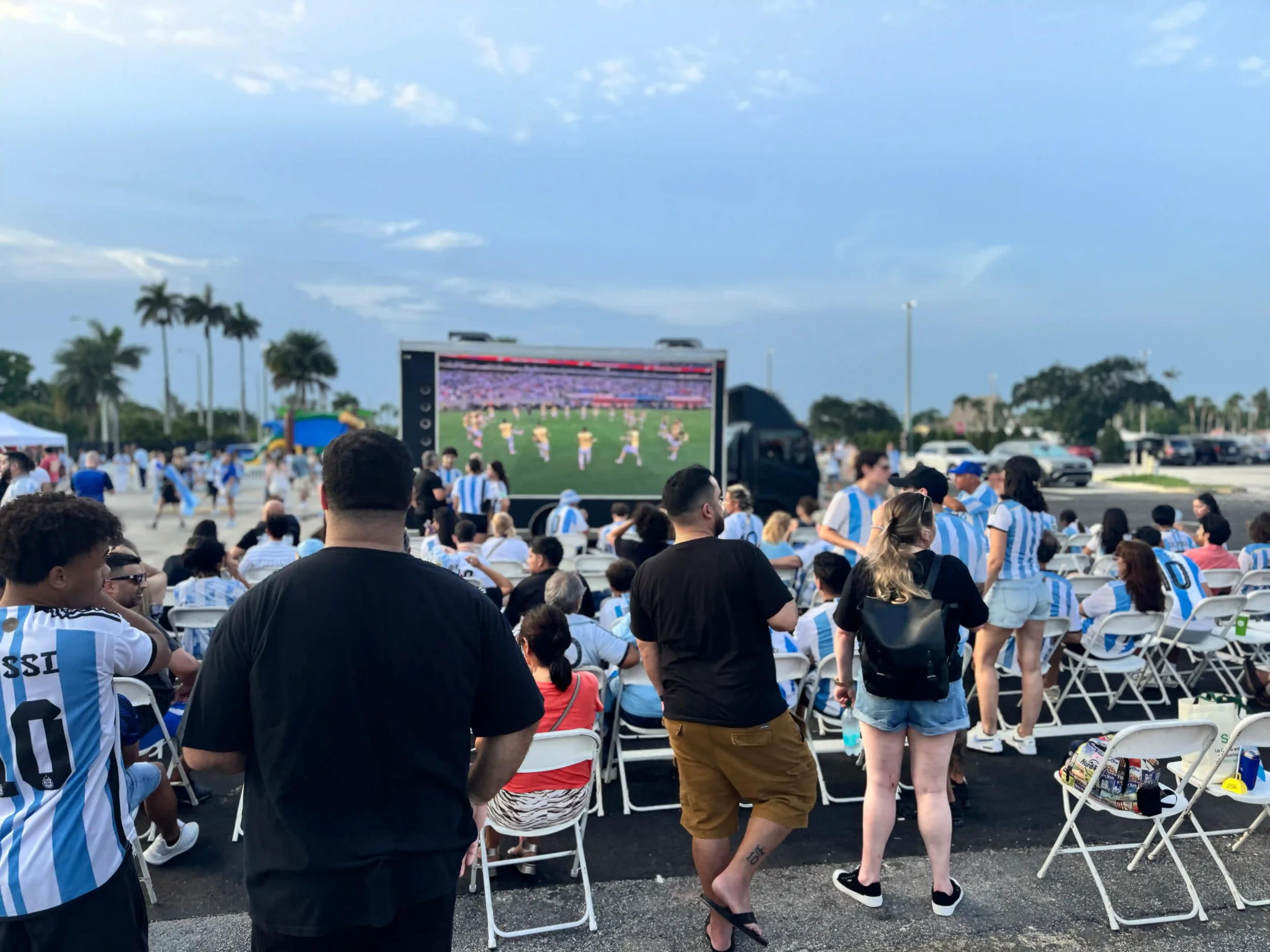 LED billboard truck advertising campaign in South Florida