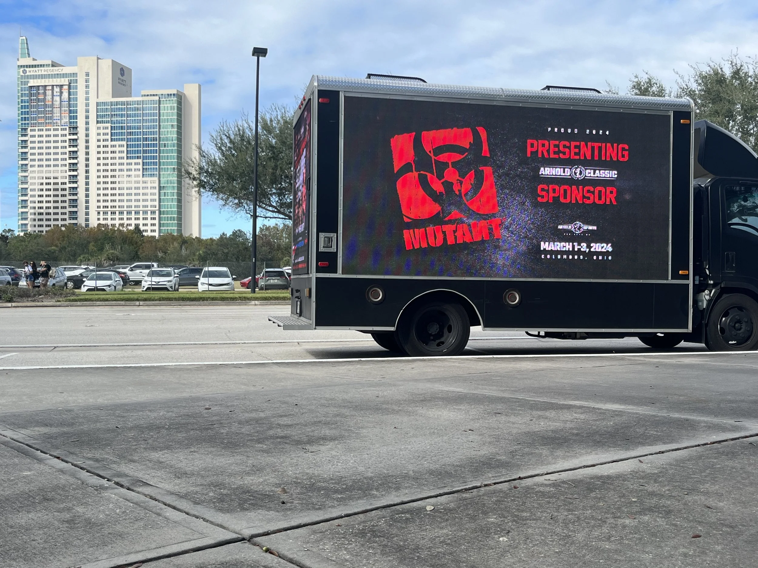Digital LED mobile billboard campaign Orlando Florida