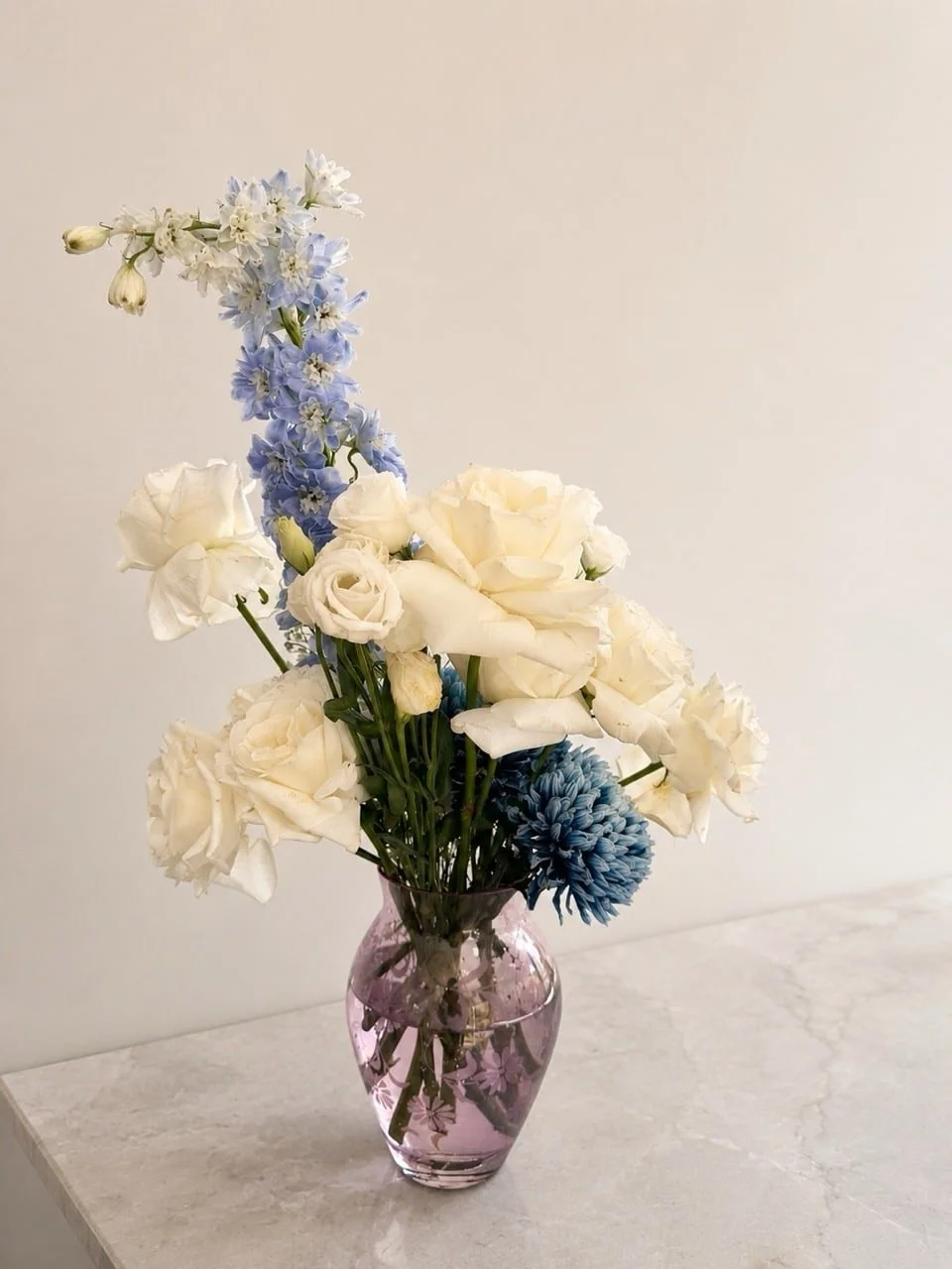 Fresh wedding bouquet