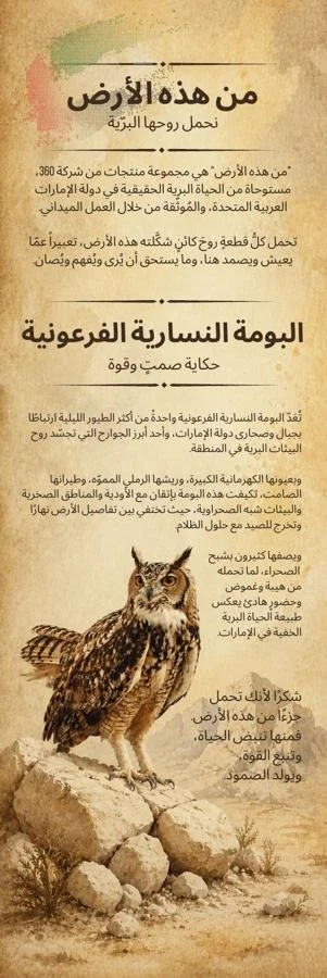 Pharaoh Eagle-Owl card