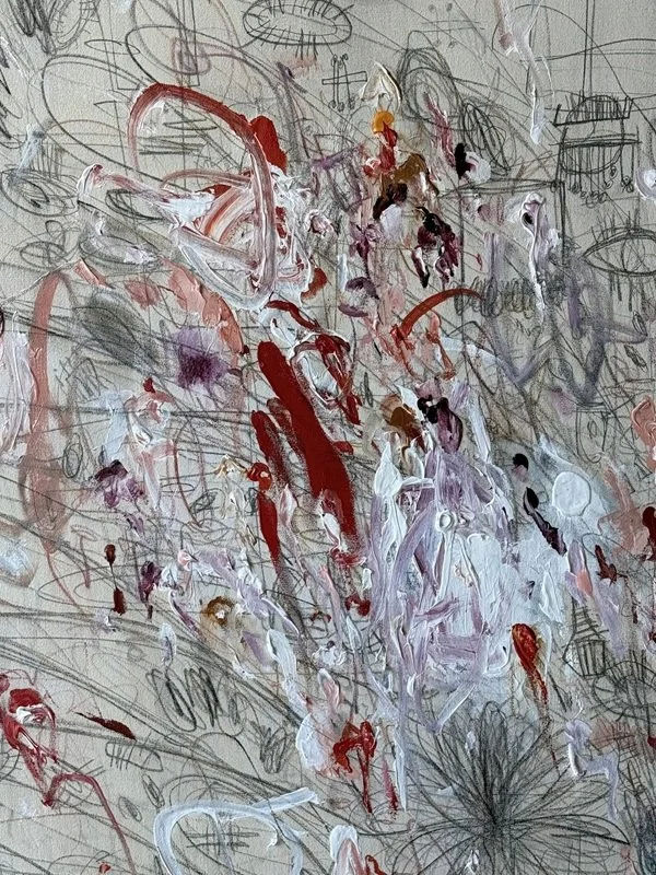 La Bohème painting detail
