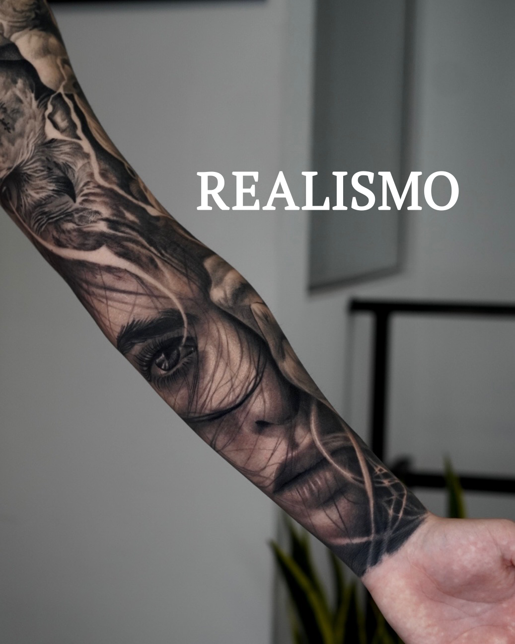 Tatuaje realista en Sacred Ink Madrid