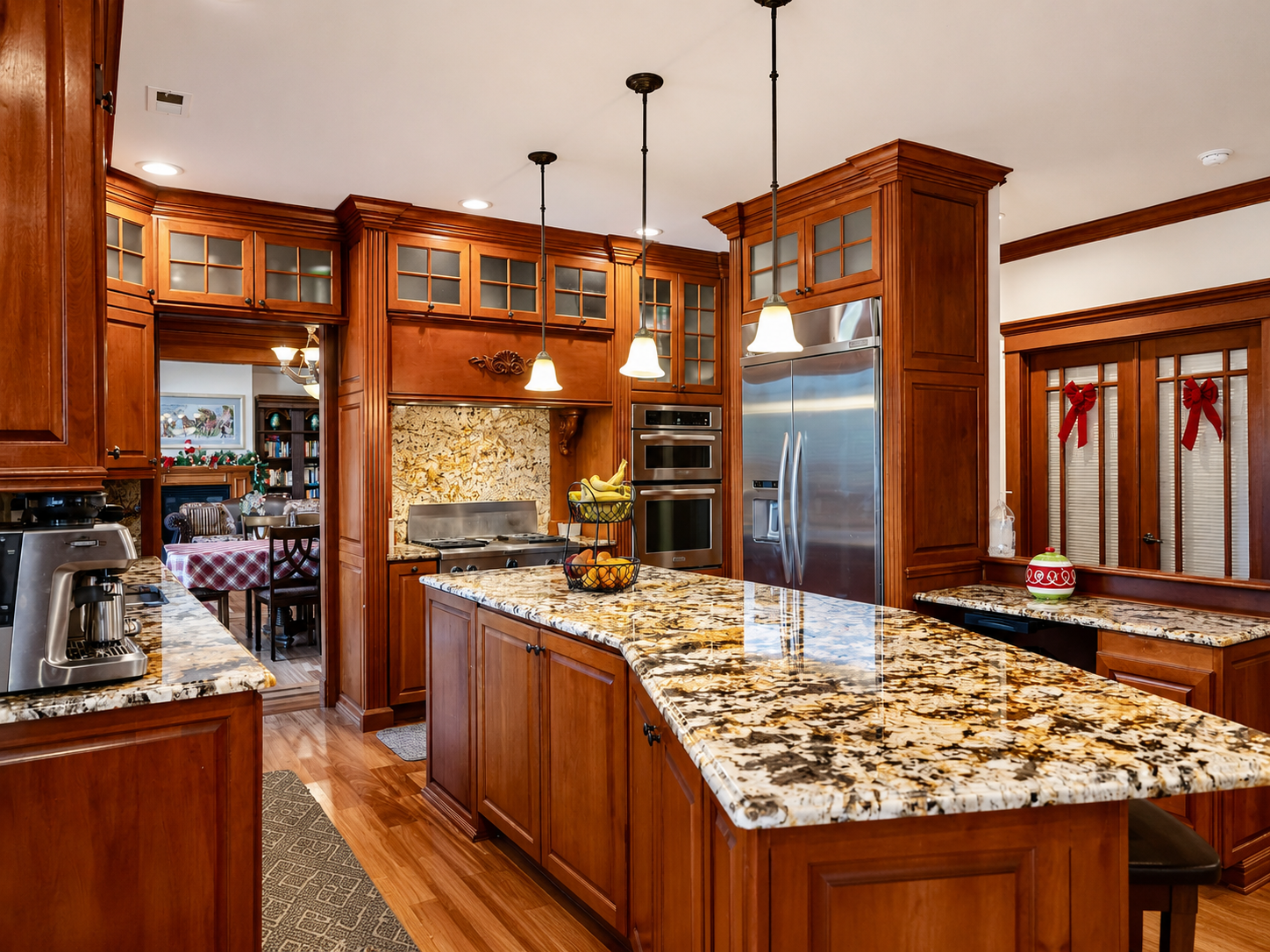 Spacious kitchen