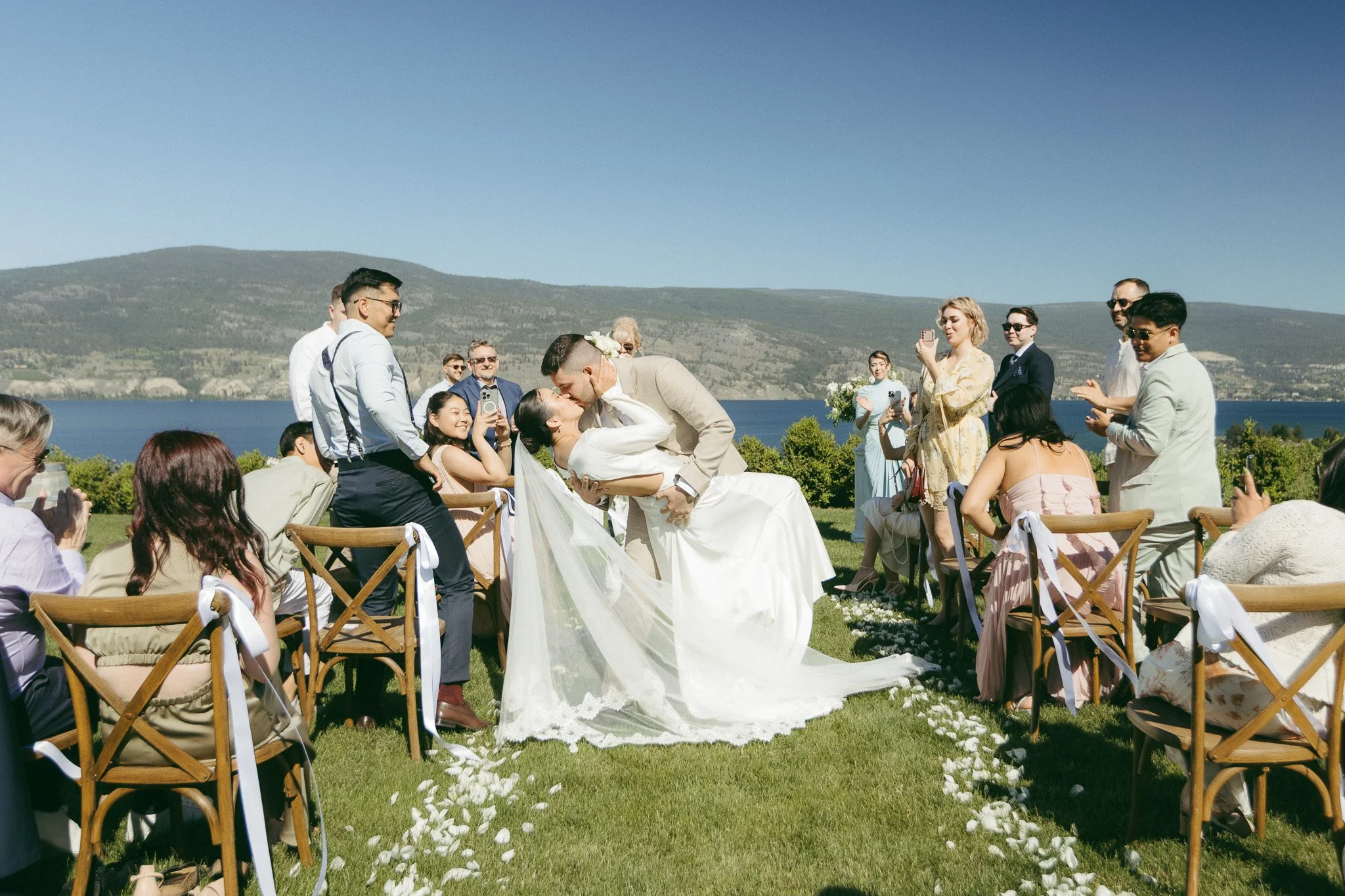 Emotional Wedding Departure