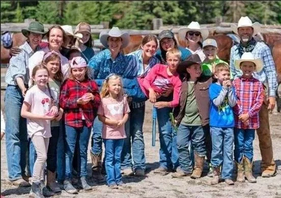 Family Week guests at Bar W Guest Ranch
