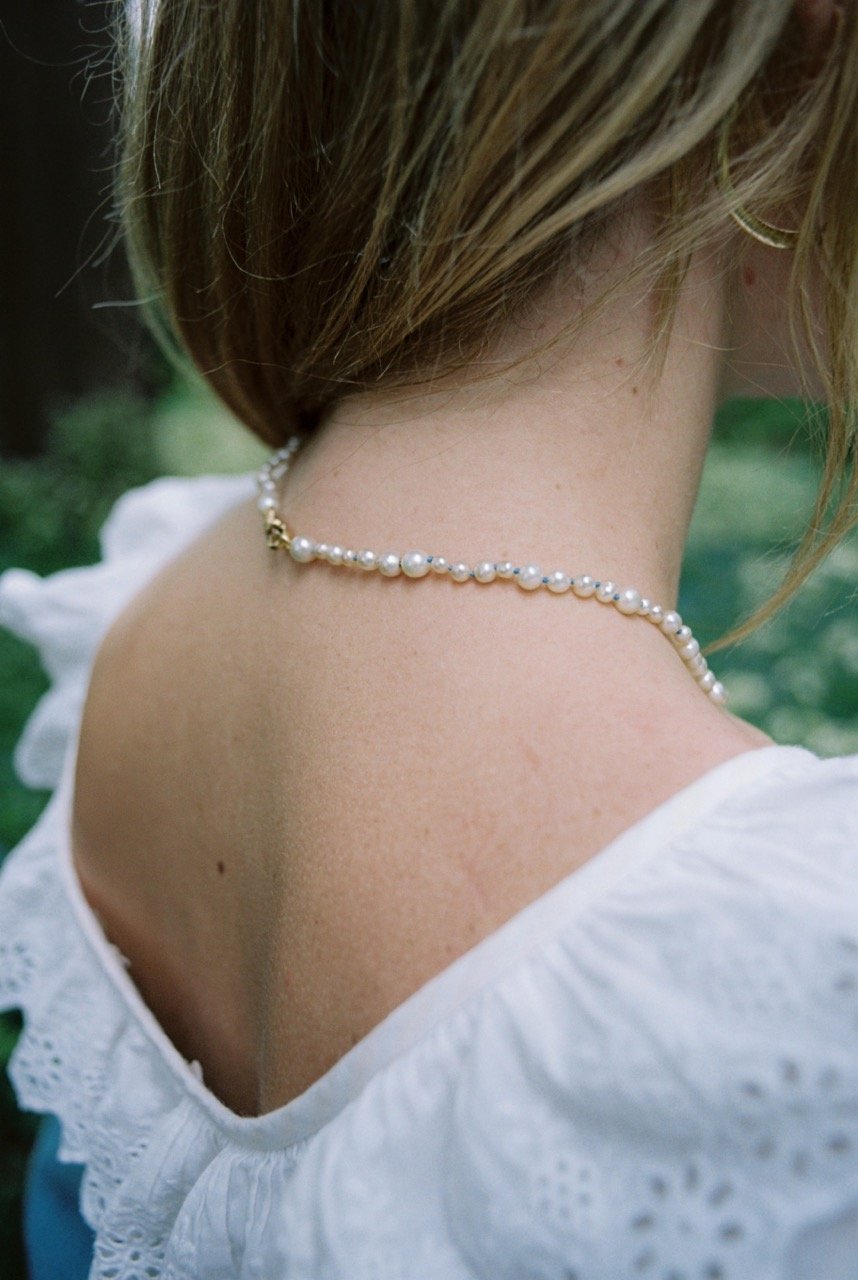 Signature Natural and Cultured Pearl Necklace by Ali Stileman