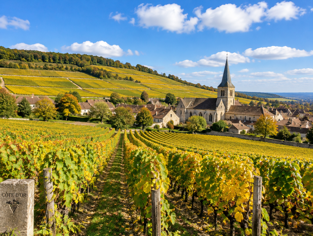 Die Weinberge der Côte d’Or