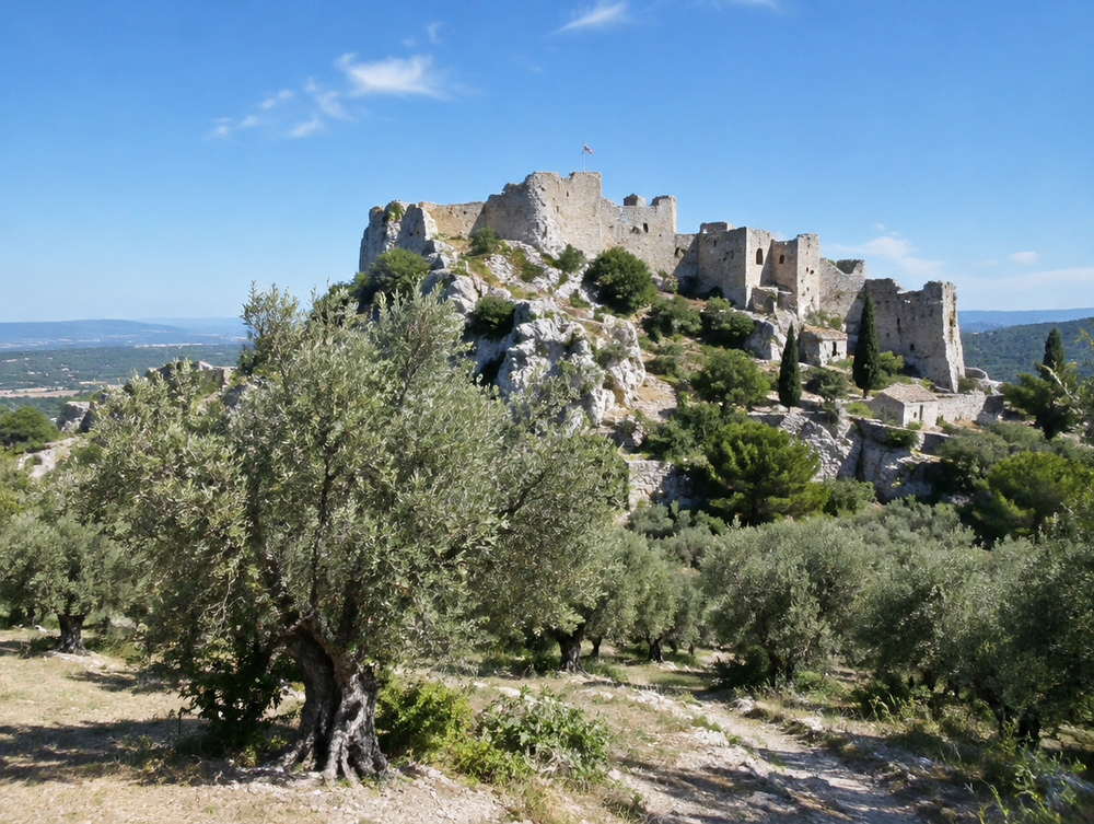 Les Baux-de-Provence: Das Dorf im Felsen