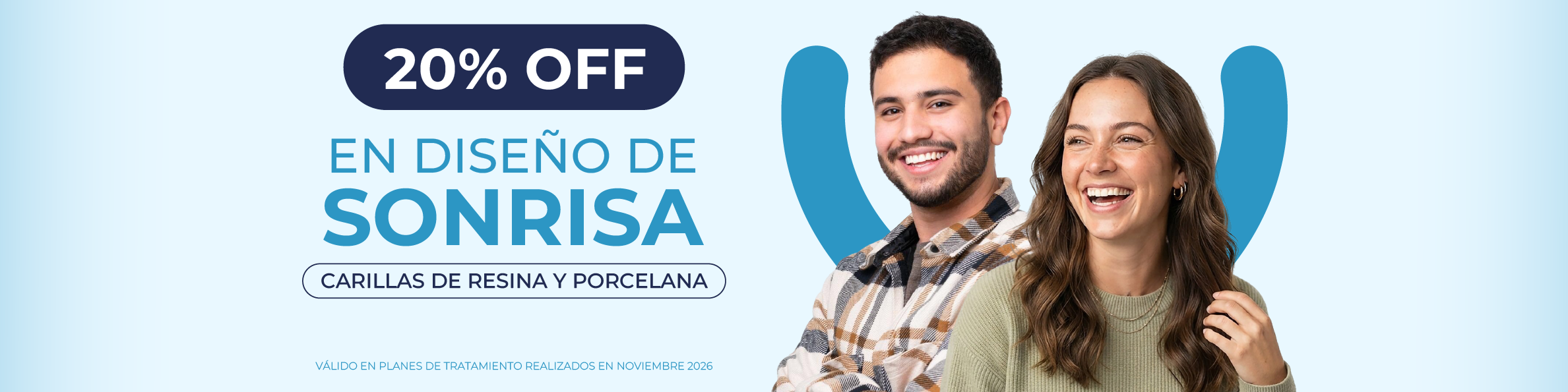 20% de descuento en diseño de sonrisa con carillas de resina o porcelana ALLDent
