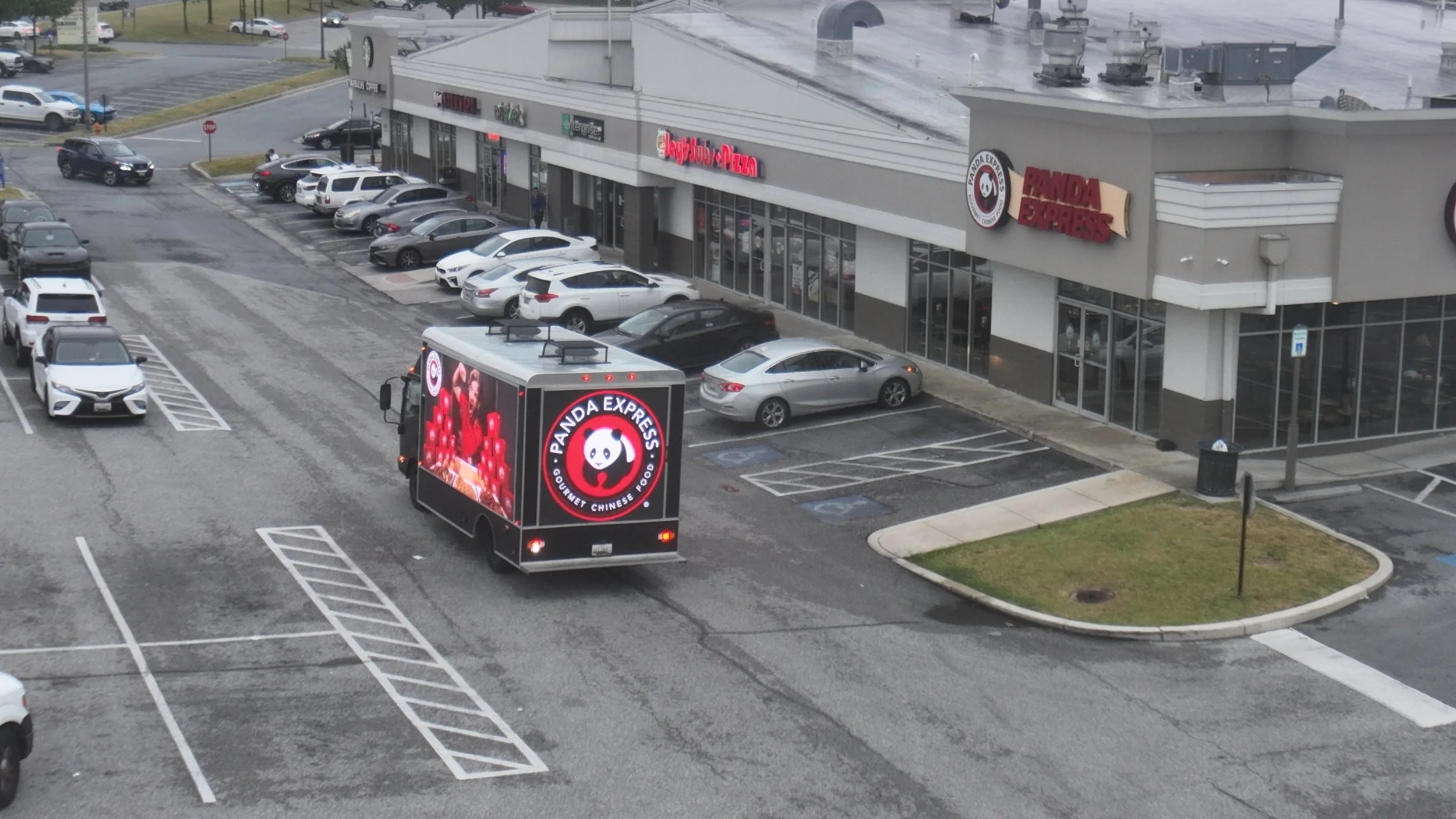 Mobile Billboard Indiana digital LED billboard truck
