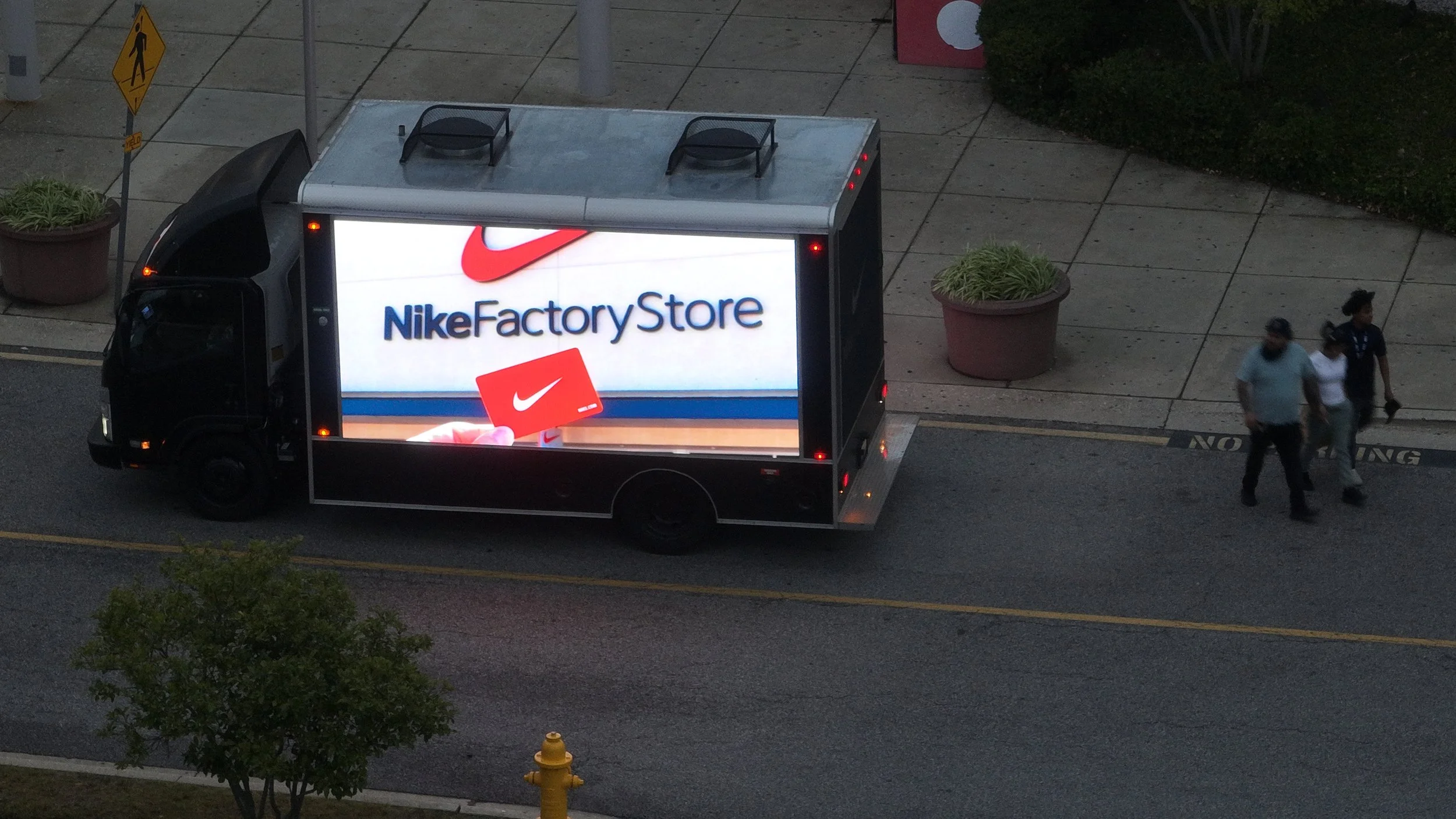 Digital LED mobile billboard truck advertising in Indianapolis, Indiana