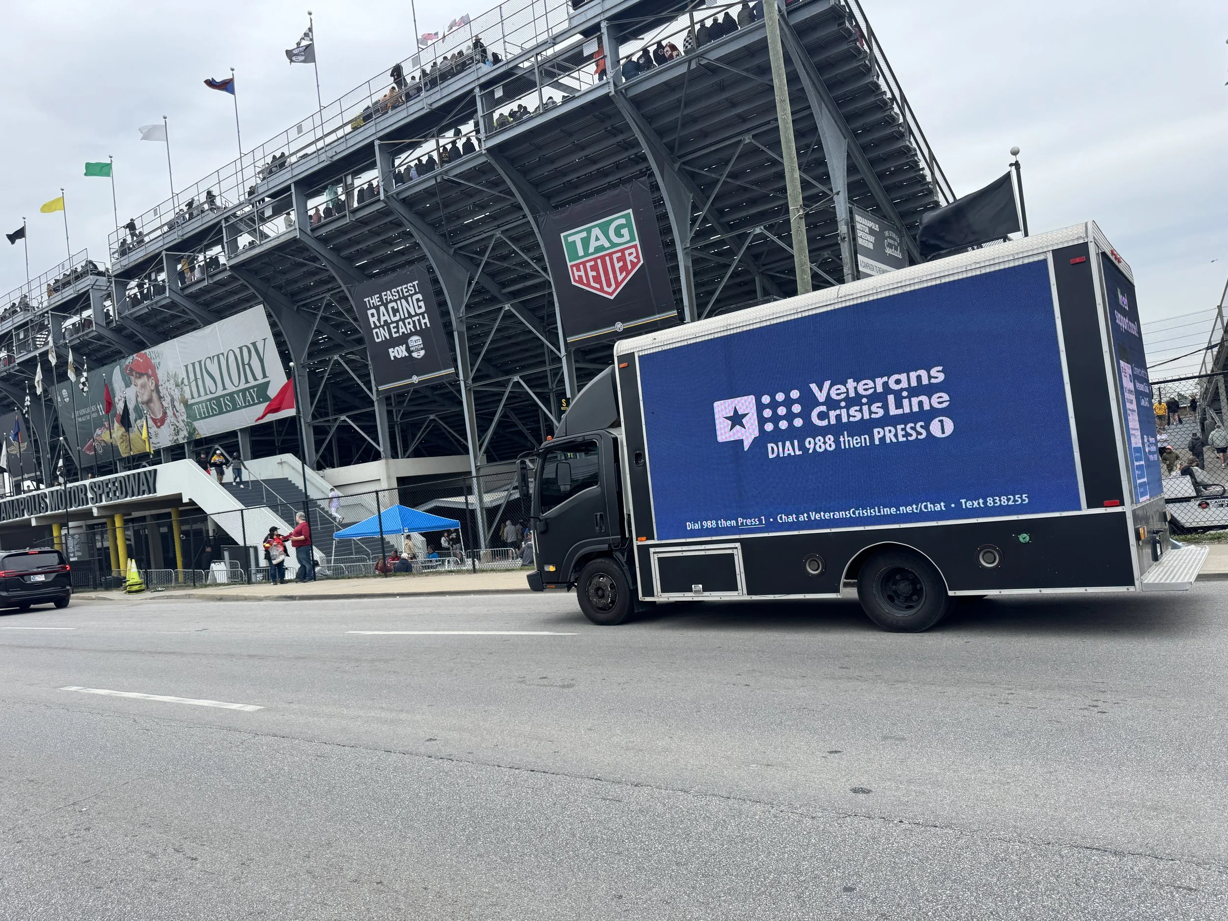 Digital LED mobile billboard truck advertising in Illinois