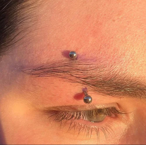 Eyebrow piercing in Hereford by Susie