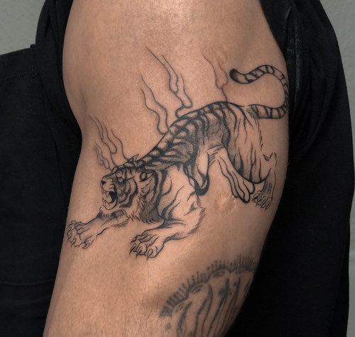 Marco Roque tattoo portfolio piece