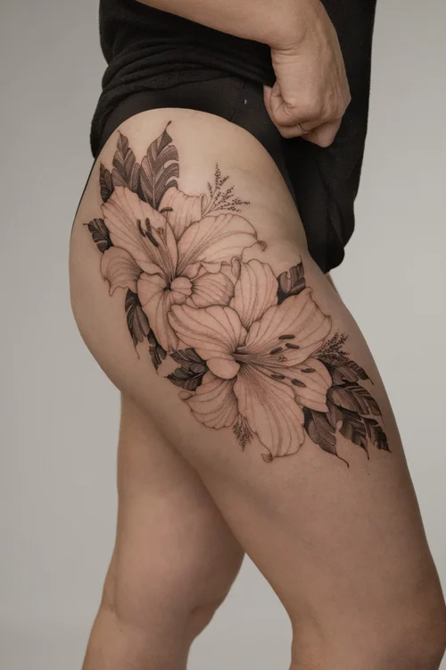 Anne Marriott, resident tattoo artist in Hereford