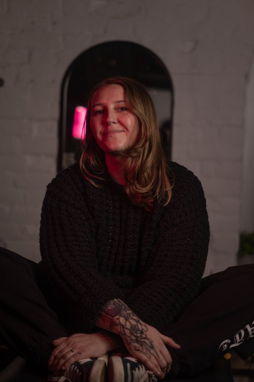 Sophie Goodson, resident tattoo artist at Skinzophrenic Tattoos Hereford