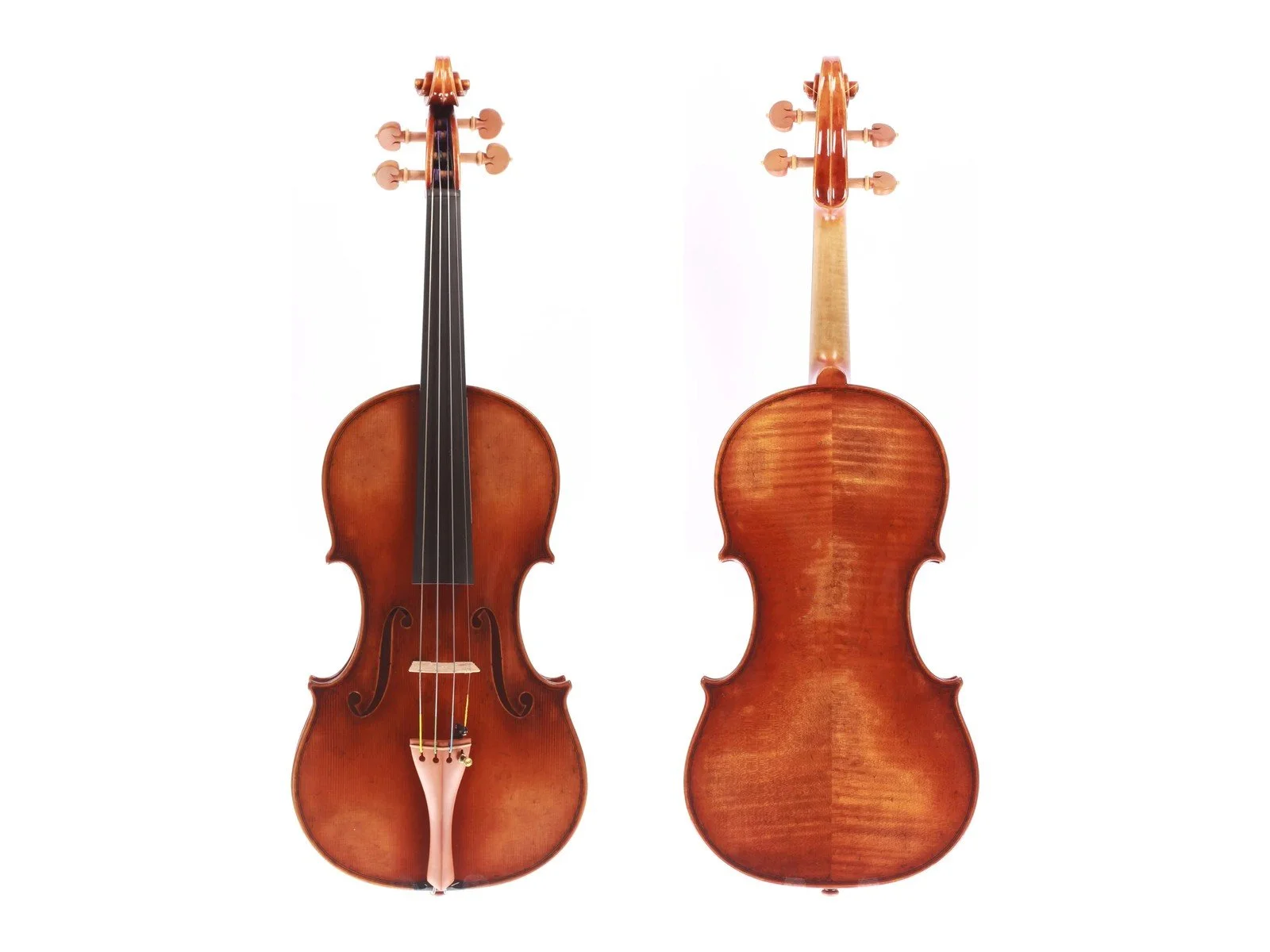 Painting of musicians playing violin and cello