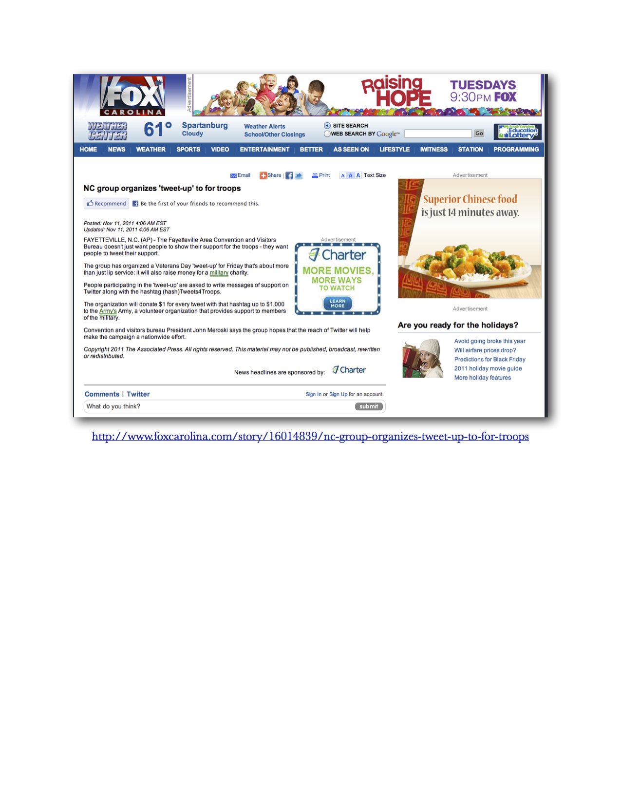 3FA-103.FoxCarolina.Tweets4Troops.11.11.11.lk