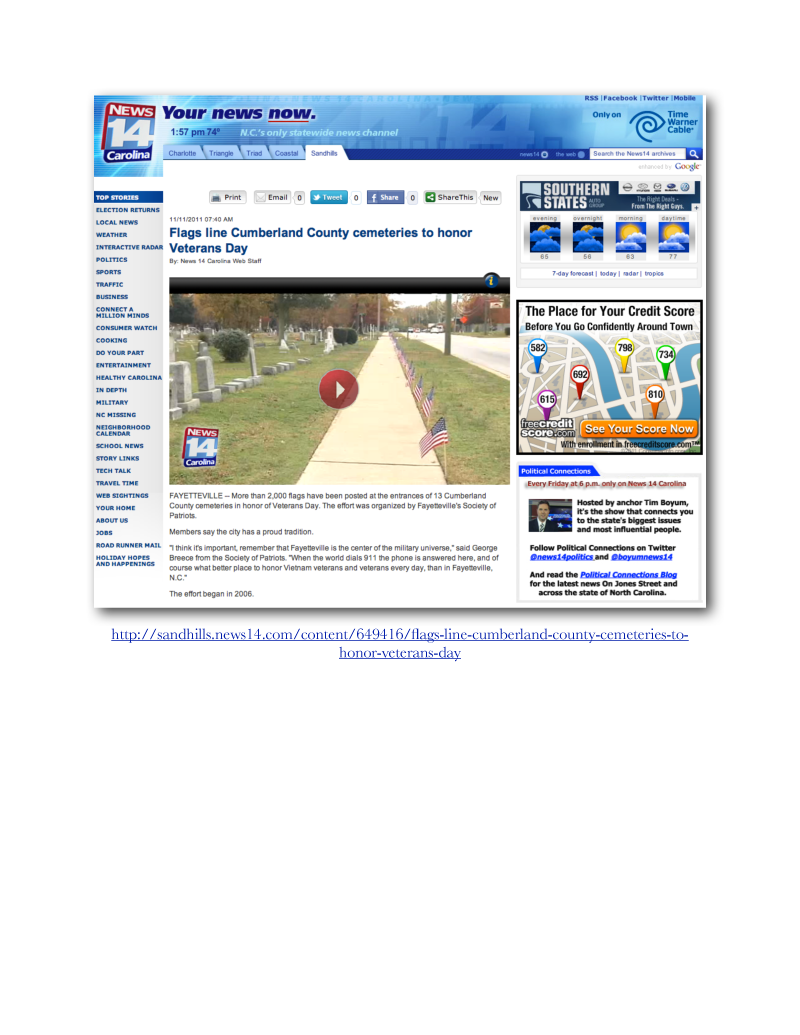 3FB-102.News14.FlagsInCemetaries.11.11
