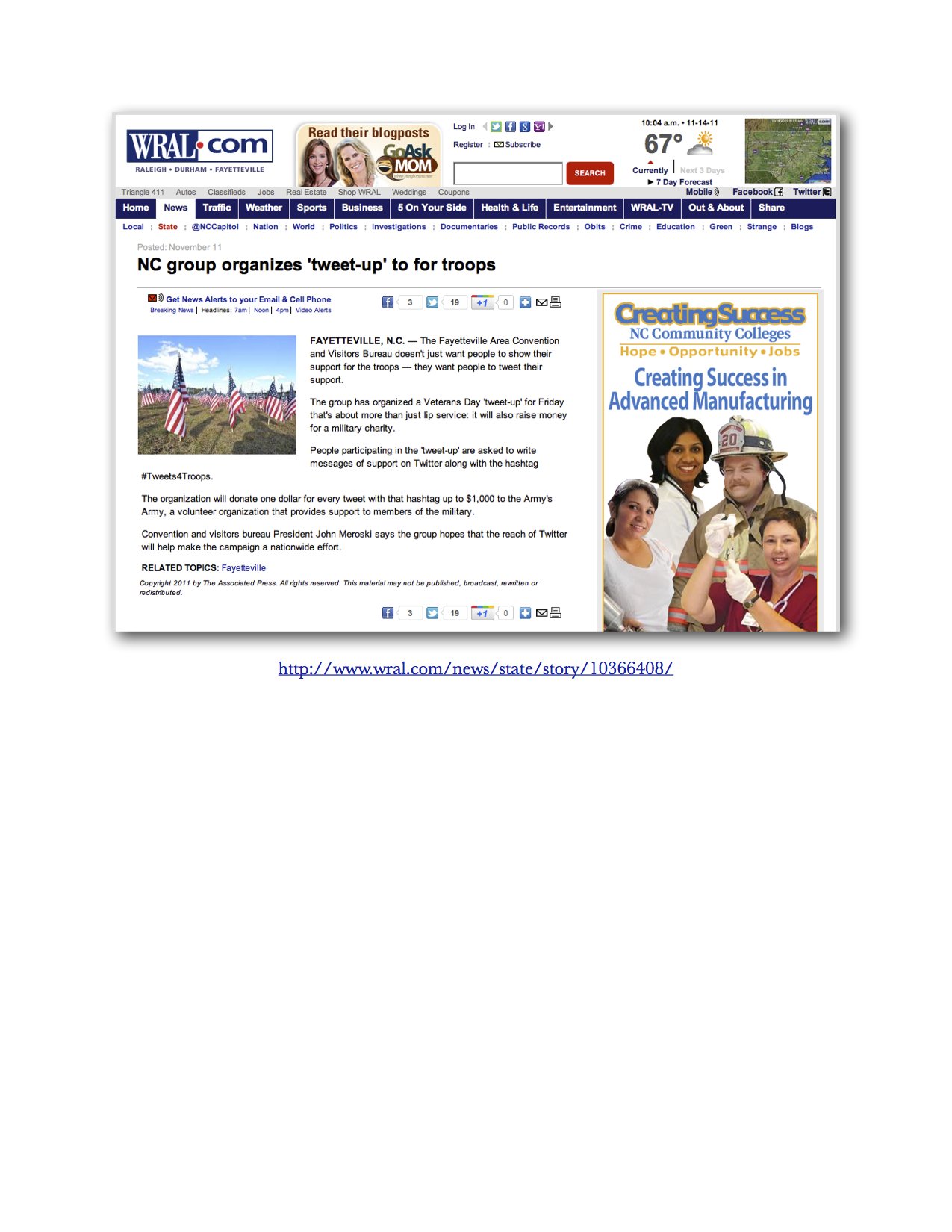 3FA-103.WRAL.Tweets4Troops.11.11.11.lk
