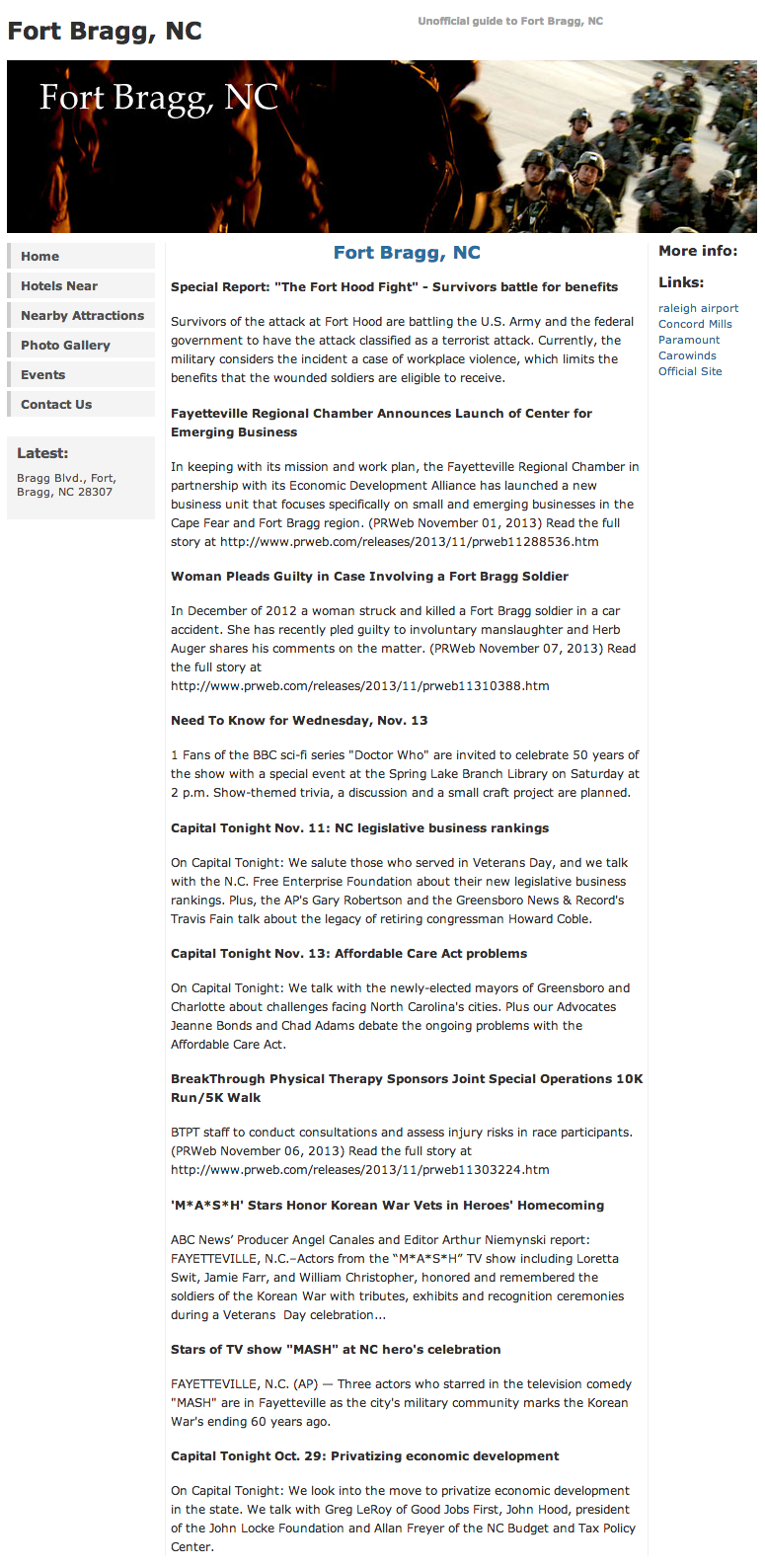 Fort Bragg News_111013