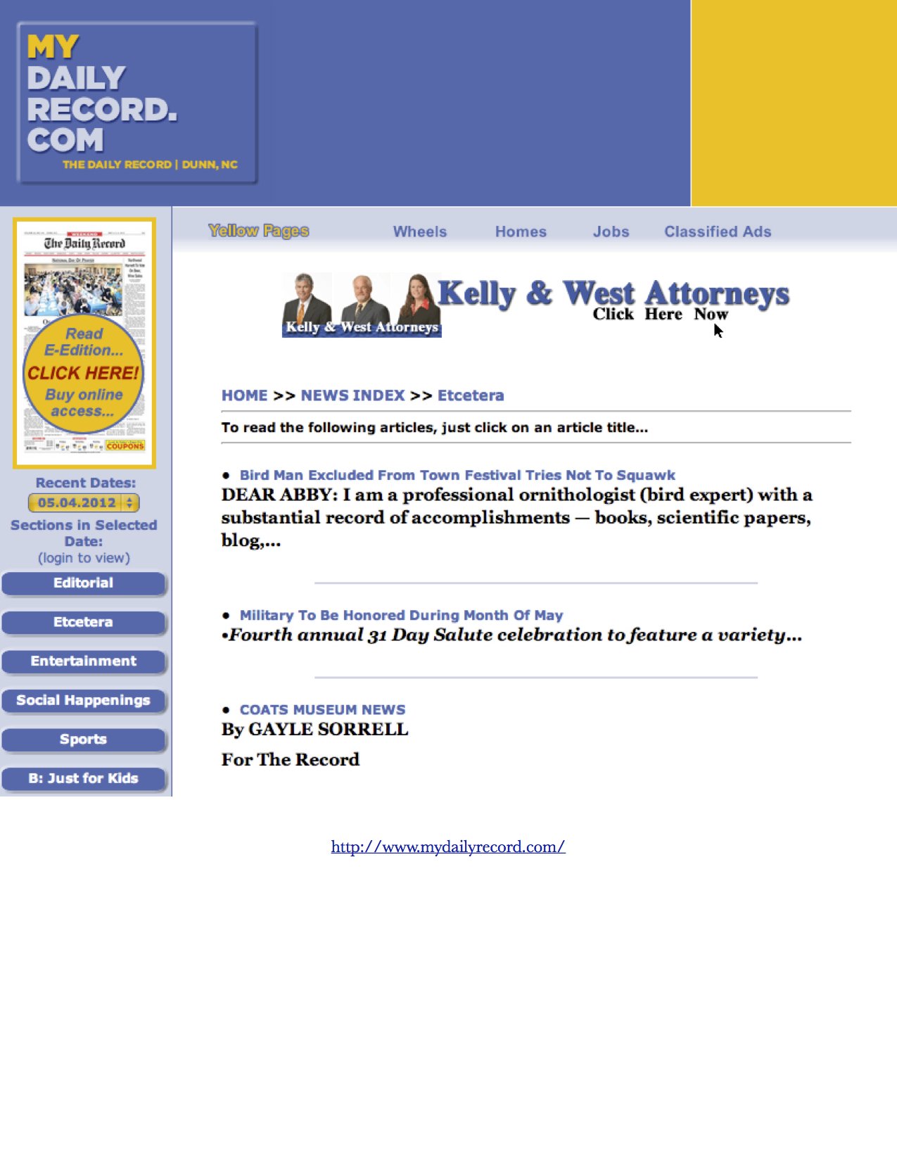 3FA-103-MyDailyRecord-5.14.12