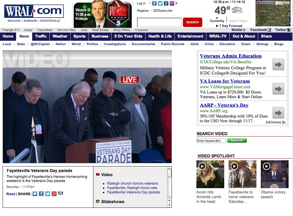 WRAL LIVE PARADE