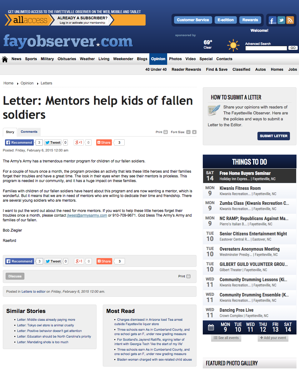 FayObserver_Letter to the Editor_Feb 2015