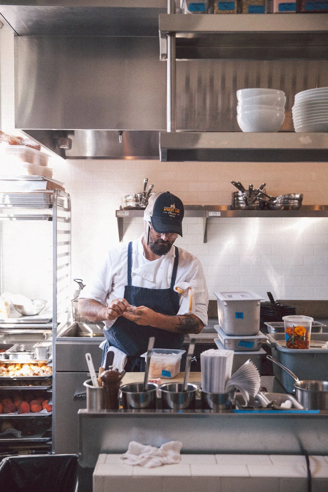 The Medium Fine production kitchen