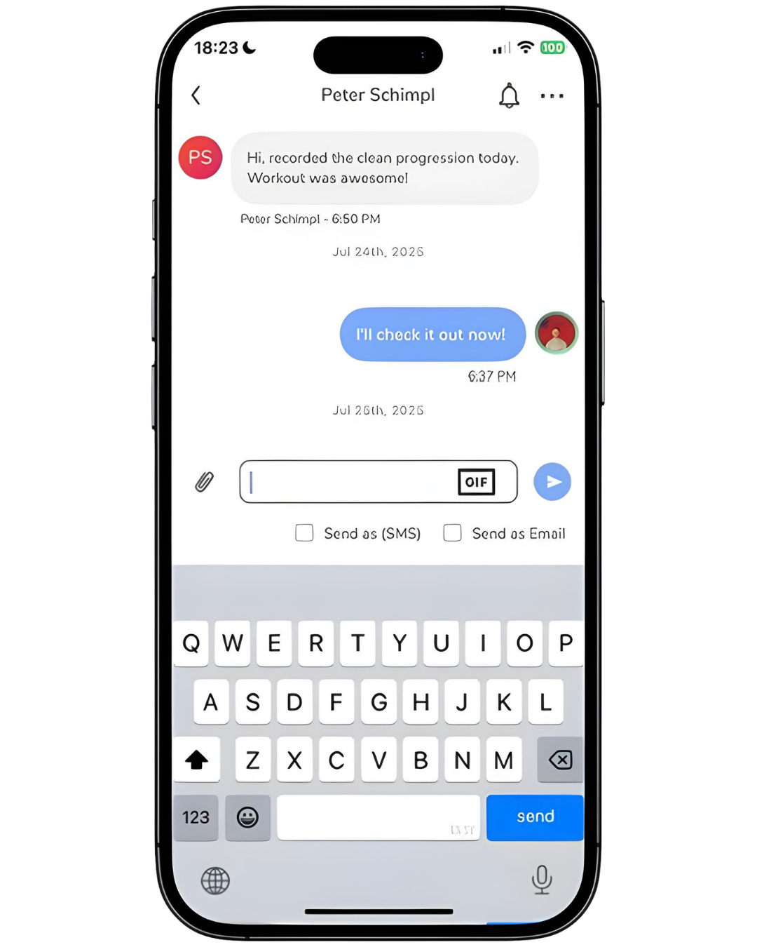 Pro Athlete Training App