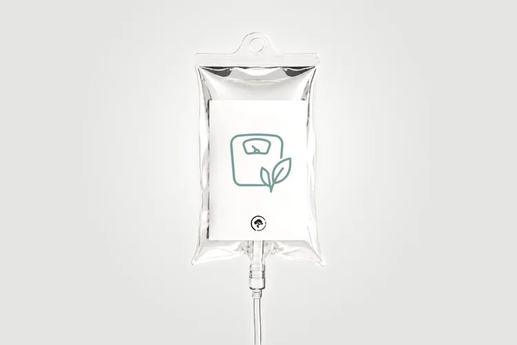 Weight Loss IV bag for IV therapy at Panda Revival Lab in Surrey