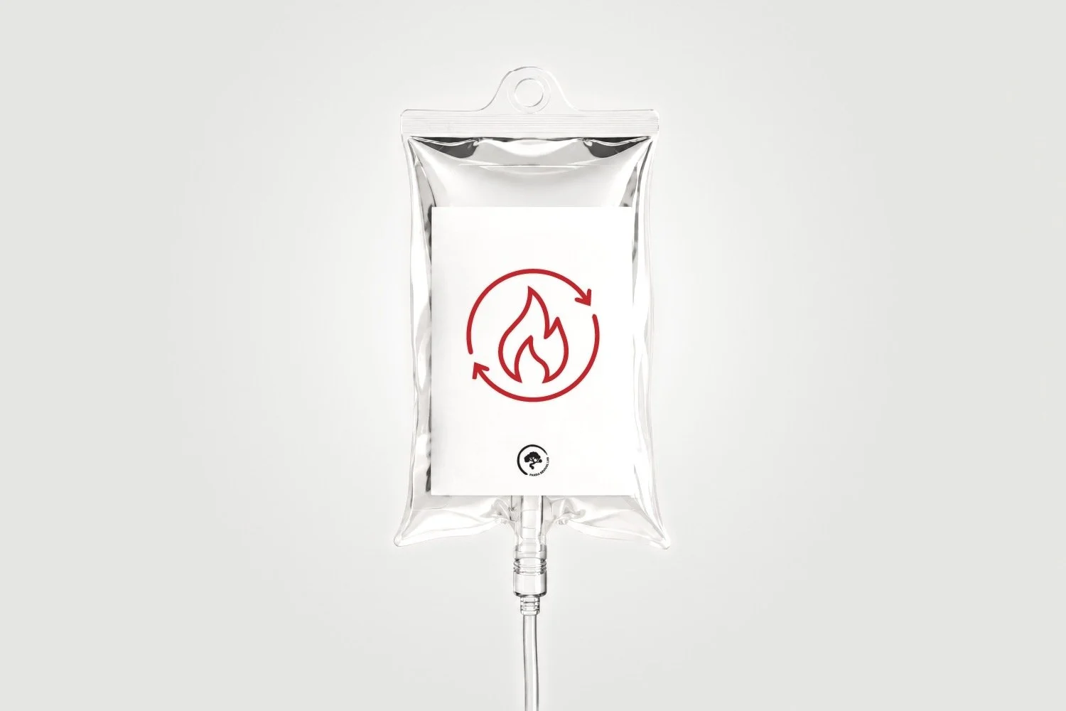 Lean IV bag for IV therapy at Panda Revival Lab in Surrey