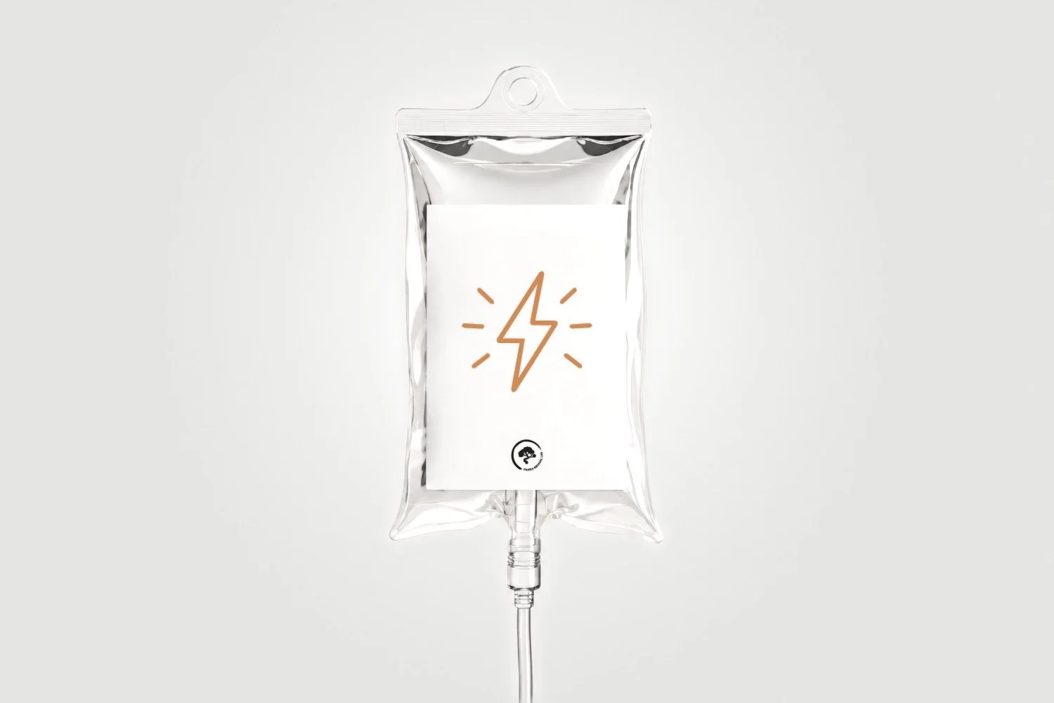 Energy Boost IV bag for IV therapy at Panda Revival Lab in Surrey