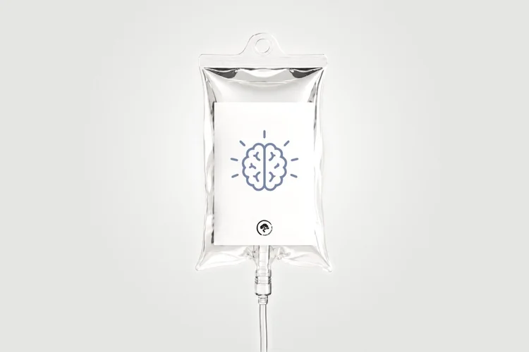 Brain Health IV bag for IV therapy at Panda Revival Lab in Surrey