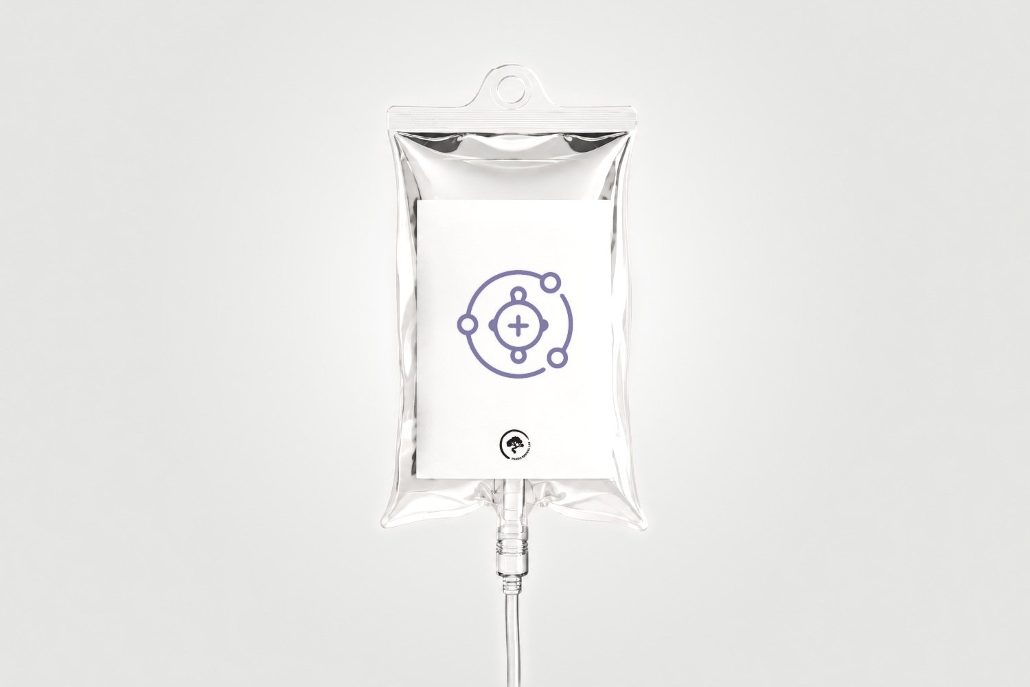 NAD+ IV bag for IV therapy at Panda Revival Lab in Surrey