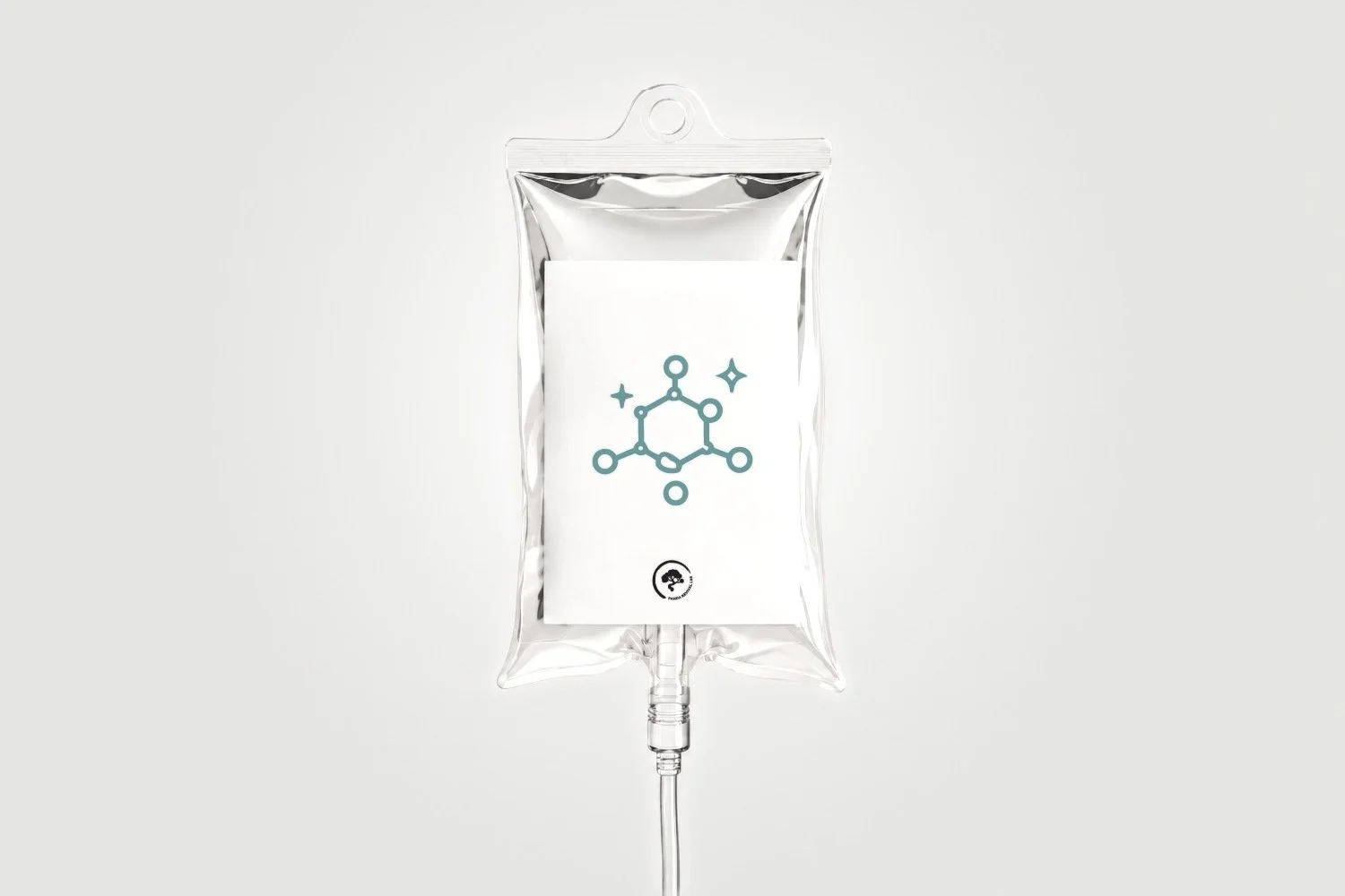 Glutathione IV bag for IV therapy at Panda Revival Lab in Surrey