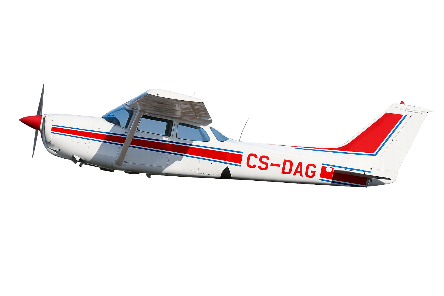 Aeronave Aeroplano em voo