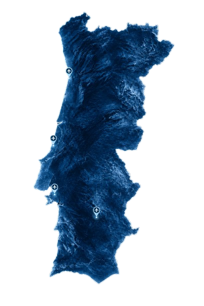 Aeroplano Portugal flight inspection campaign map