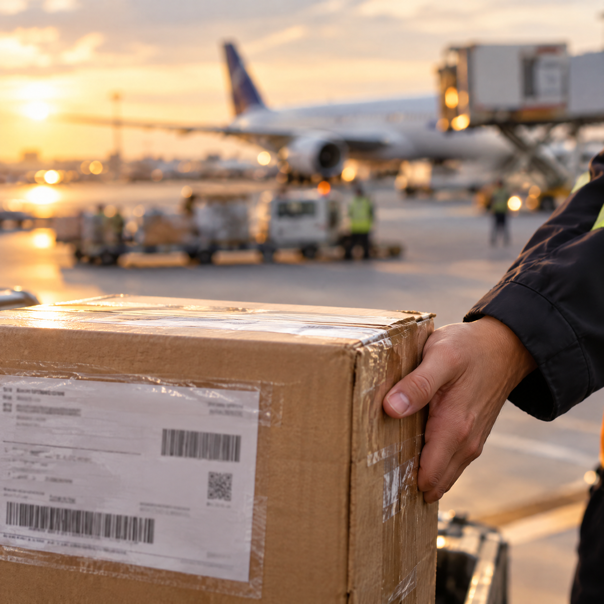 International shipping arranged with trusted couriers