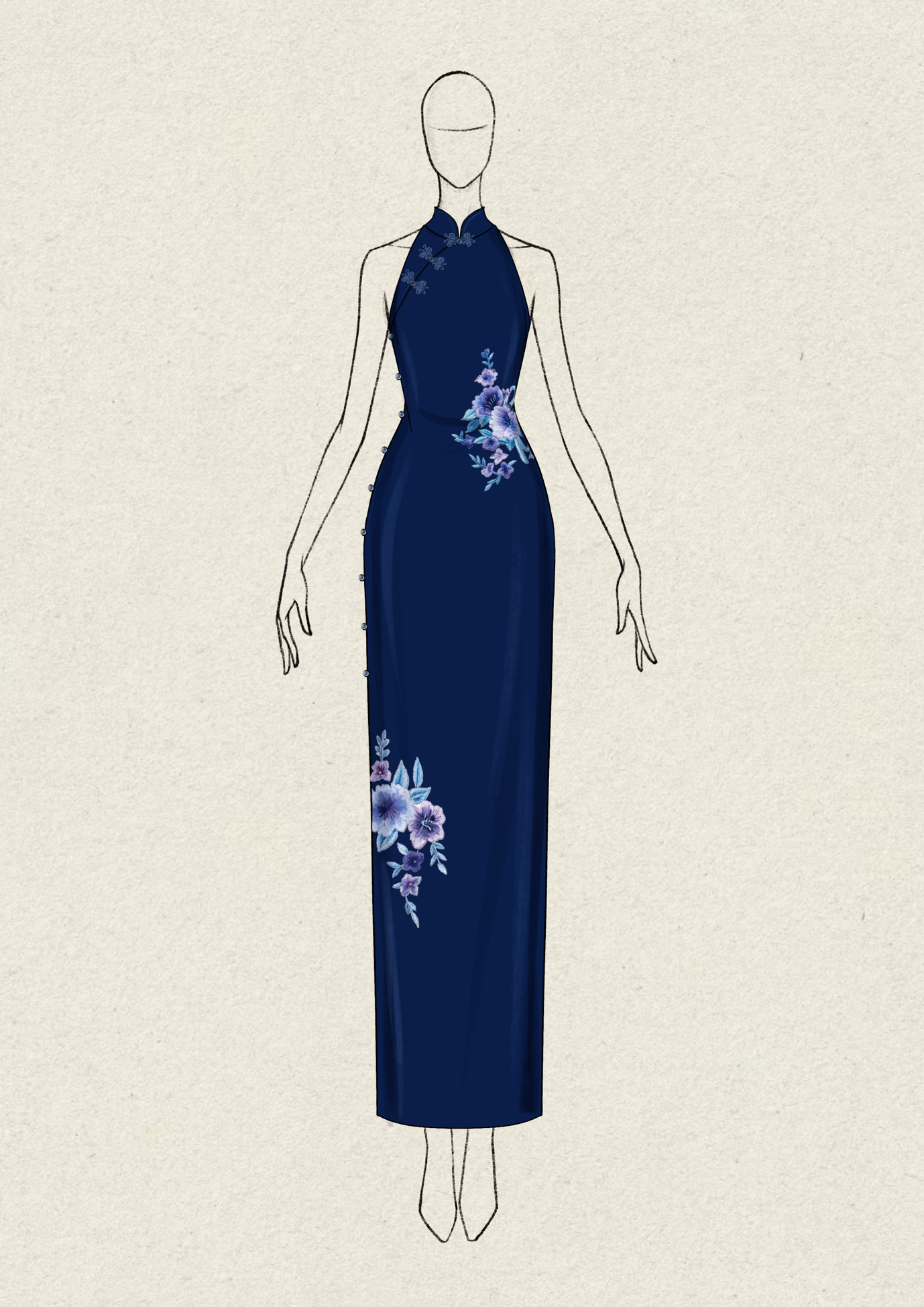 Exclusive Custom QiPao 4