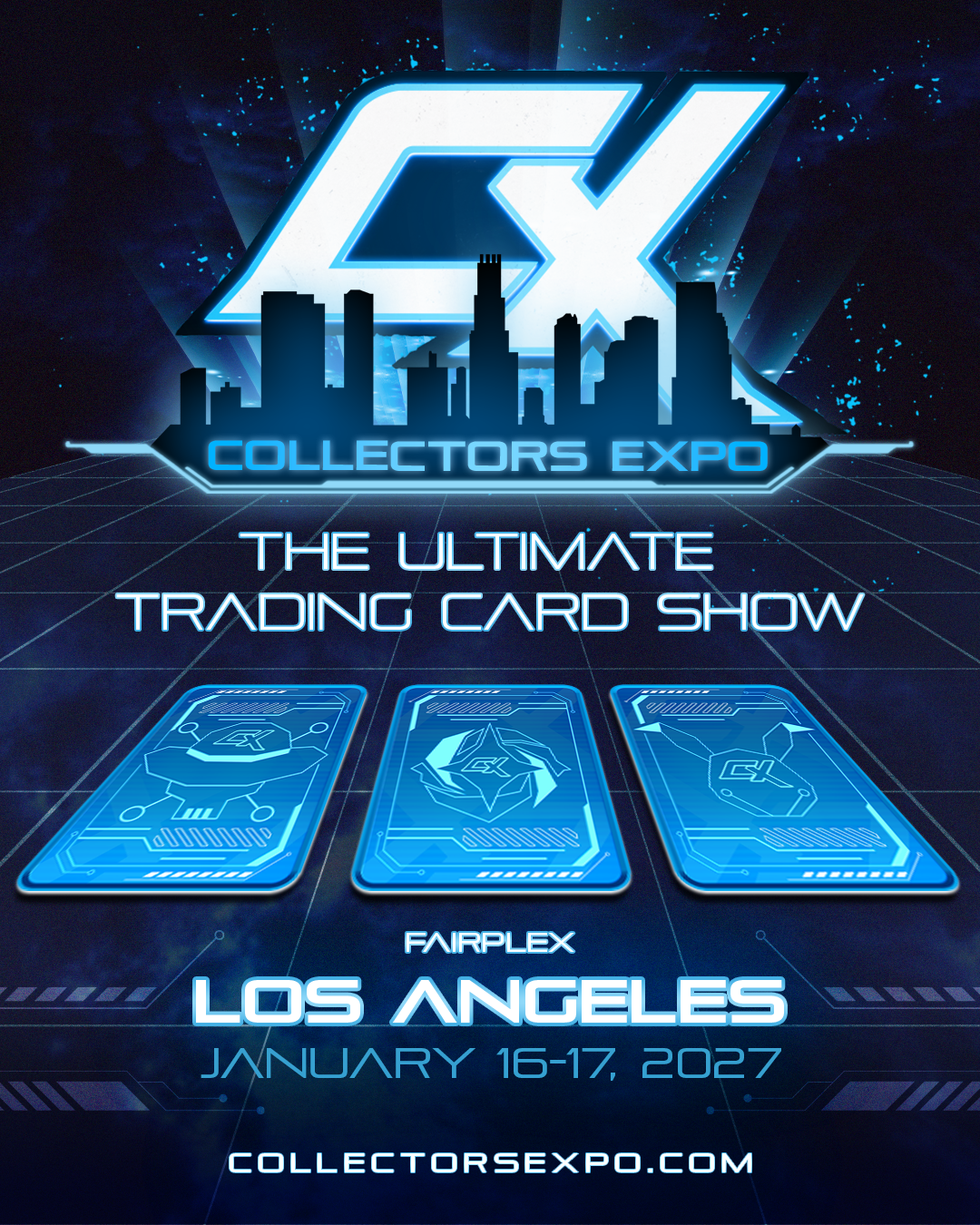 Collectors Expo Los Angeles 2027 Poster