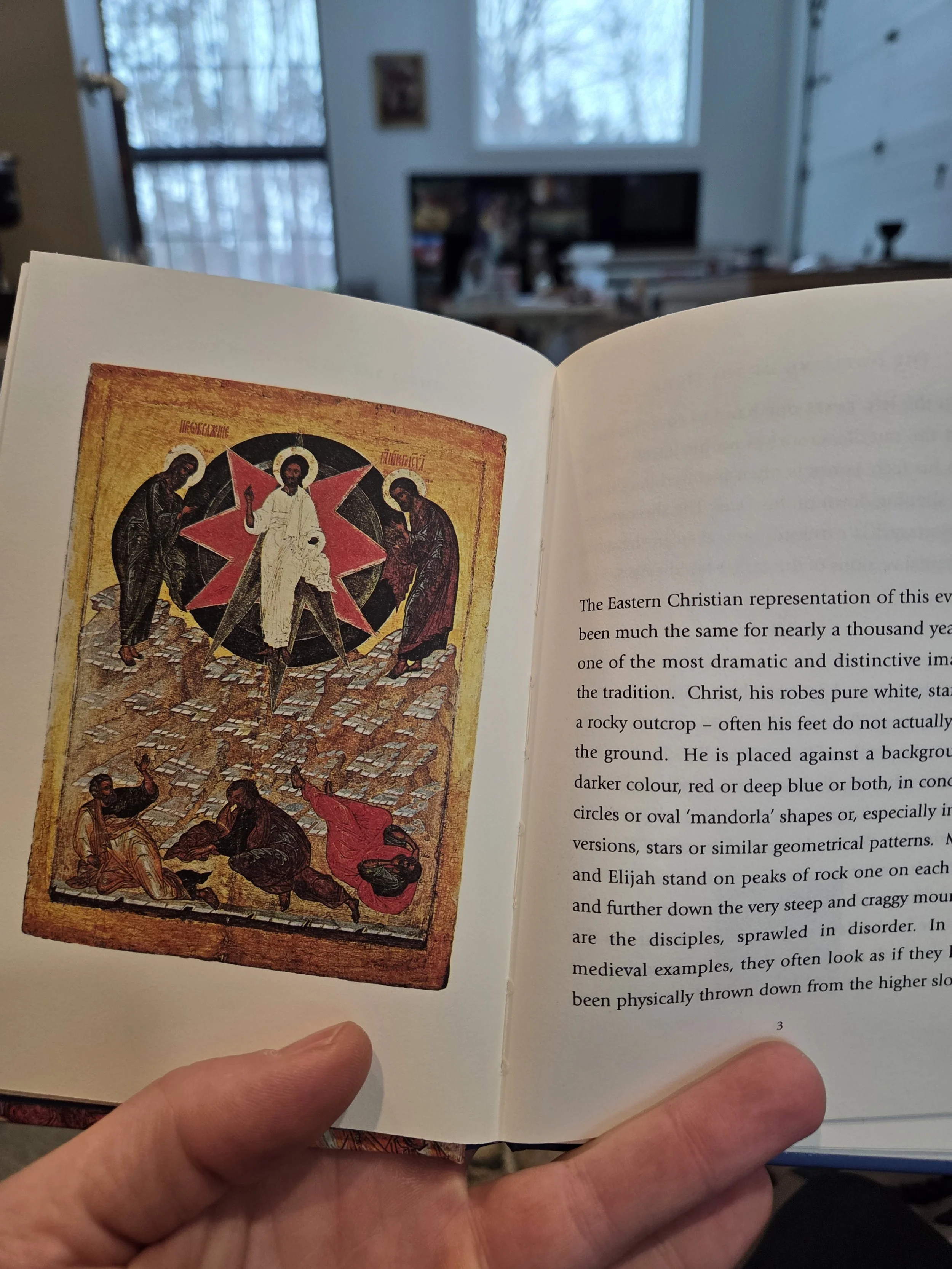 Tranfiguration Icon on the Page