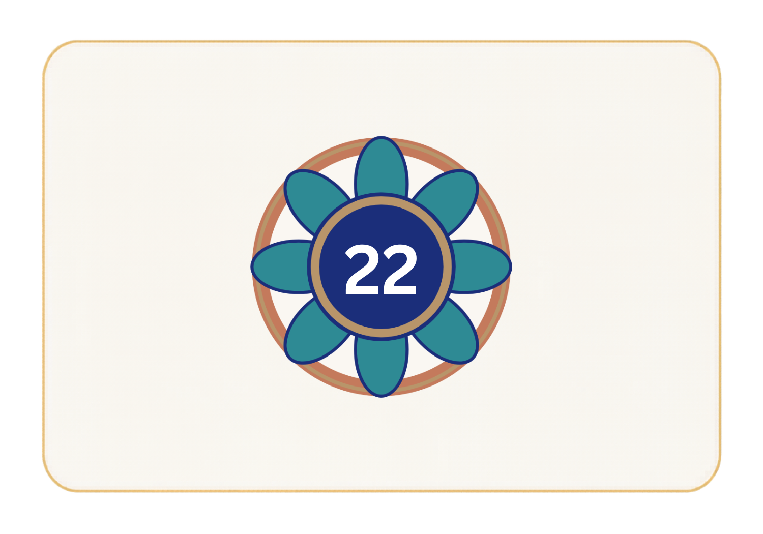Card 22 back