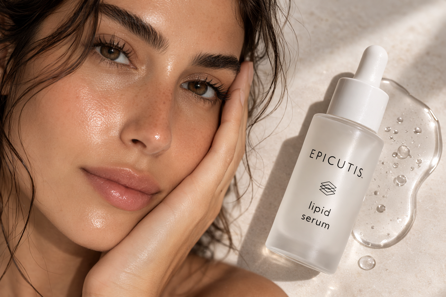Glowing facial treatment result with Epicutis skincare at Glamore Beauty Bar Skin and Laser Clinic in Brampton