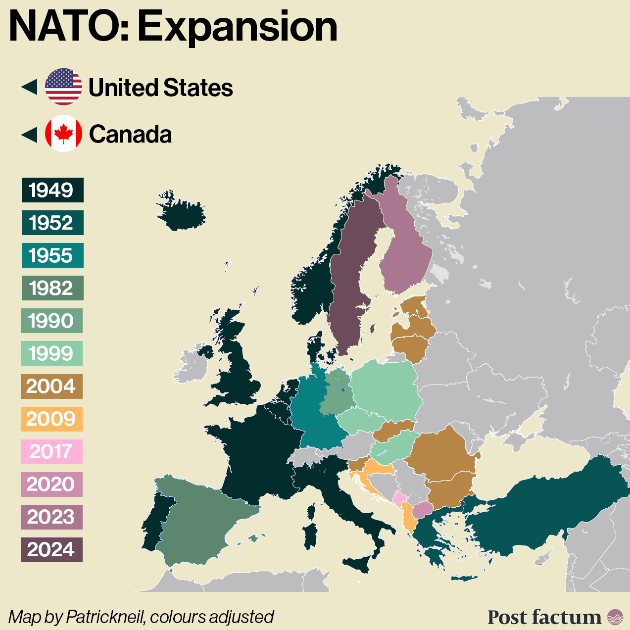 NATO, explained &mdash; infographic