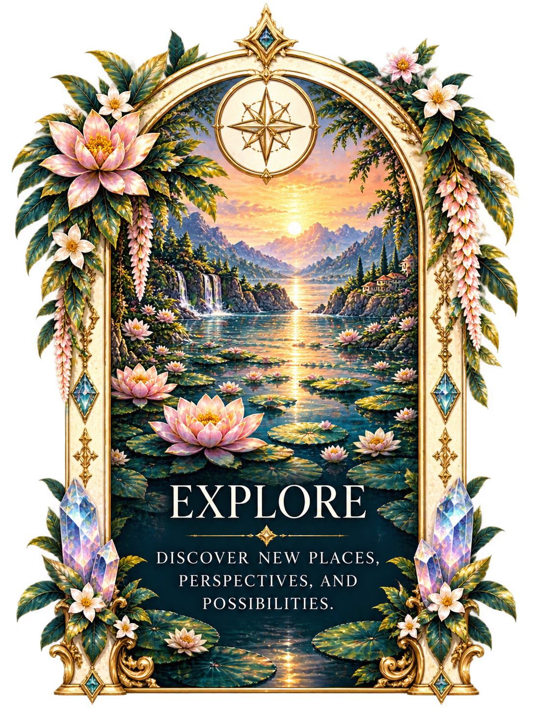Explore — Discover new places, perspectives, and possibilities.