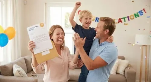 考査結果をご連絡