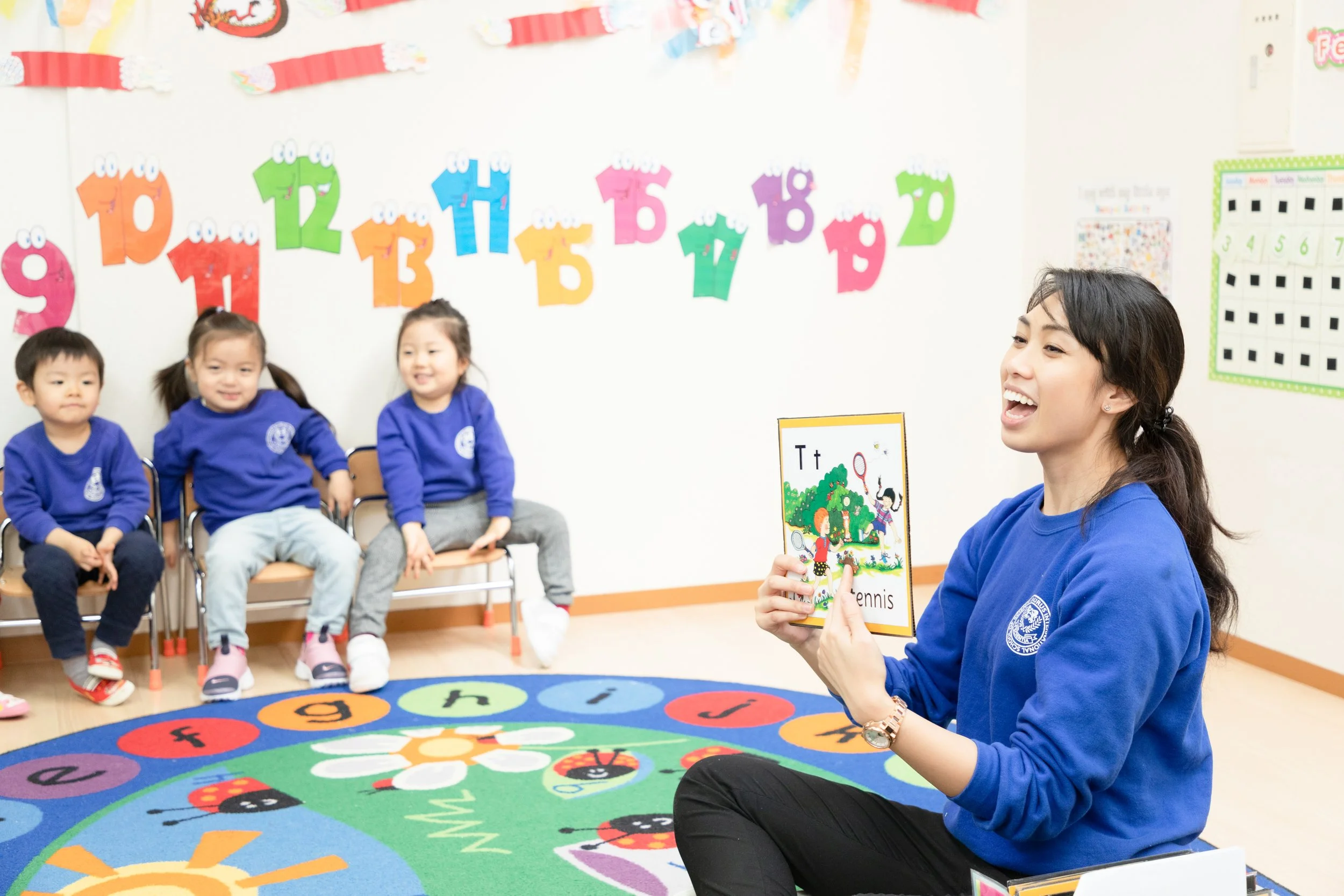 フォニックスを学ぶプリスクール児